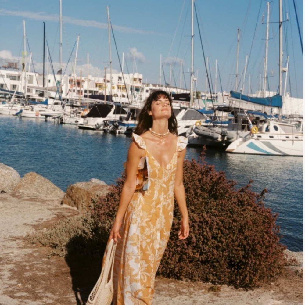 Maaji Hena Honey Maxi Dress NWT